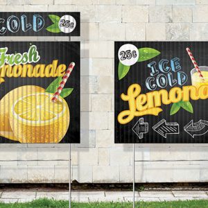Coroplast Signs, digital